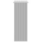 vidaXL Jaula de pájaros acero galvanizado gris 215x78x200 cm vidaXL Jaula de pájaros acero galvanizado gris 215x78x200 cm