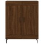 vidaXL Aparador alto madera contrachapada marrón roble 69,5x34x180 cm vidaXL Aparador alto madera contrachapada marrón roble 69,5x34x180 cm