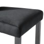 vidaXL Sillas de comedor 4 unidades terciopelo negro vidaXL Sillas de comedor 4 unidades terciopelo negro