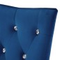 vidaXL Sillas de comedor 4 unidades terciopelo azul oscuro vidaXL Sillas de comedor 4 unidades terciopelo azul oscuro