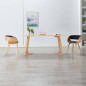 vidaXL Silla de comedor de madera curvada y cuero sintético negro vidaXL Silla de comedor de madera curvada y cuero sintético negro