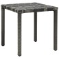 vidaXL Tumbonas con mesita de ratán sintético gris antracita vidaXL Tumbonas con mesita de ratán sintético gris antracita