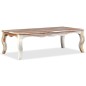 vidaXL Mesa de centro de madera maciza de sheesham 110x60x35 cm vidaXL Mesa de centro de madera maciza de sheesham 110x60x35 cm