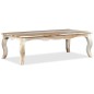 vidaXL Mesa de centro de madera maciza de sheesham 110x60x35 cm vidaXL Mesa de centro de madera maciza de sheesham 110x60x35 cm