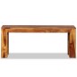 vidaXL Banco de madera maciza de sheesham 110x35x45 cm vidaXL Banco de madera maciza de sheesham 110x35x45 cm