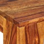 vidaXL Banco de madera maciza de sheesham 110x35x45 cm vidaXL Banco de madera maciza de sheesham 110x35x45 cm