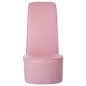 vidaXL Sillón con forma de zapato de tacón cuero sintético rosa vidaXL Sillón con forma de zapato de tacón cuero sintético rosa