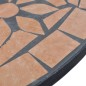 vidaXL Set de mesa y sillas de jardín 3 piezas con mosaico terracota vidaXL Set de mesa y sillas de jardín 3 piezas con mosaico terracota