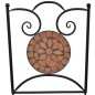 vidaXL Set de mesa y sillas de jardín 3 piezas con mosaico terracota vidaXL Set de mesa y sillas de jardín 3 piezas con mosaico terracota
