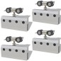 vidaXL Puerta corredera doble de vidrio vidaXL Puerta corredera doble de vidrio