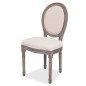 vidaXL Sillas de comedor 6 unidades tela color crema vidaXL Sillas de comedor 6 unidades tela color crema