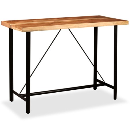 vidaXL Set de muebles de bar 7 piezas madera de acacia y reciclada
