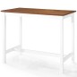 vidaXL Juego de mesa alta y taburete de cocina 5 pzas madera maciza vidaXL Juego de mesa alta y taburete de cocina 5 pzas madera maciza