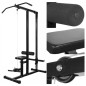 vidaXL Máquina de musculación con discos de peso 40 kg
