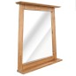 vidaXL Conjunto de muebles de baño 5 piezas madera maciza de pino