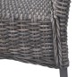 vidaXL Sillas de comedor 4 unidades ratán Kubu y madera mango marrón vidaXL Sillas de comedor 4 unidades ratán Kubu y madera mango marrón