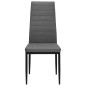 vidaXL Sillas de comedor 6 unidades tela gris claro vidaXL Sillas de comedor 6 unidades tela gris claro