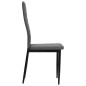 vidaXL Sillas de comedor 6 unidades tela gris claro vidaXL Sillas de comedor 6 unidades tela gris claro