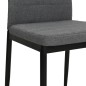 vidaXL Sillas de comedor 6 unidades tela gris claro vidaXL Sillas de comedor 6 unidades tela gris claro
