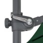 vidaXL Sombrilla de jardín con base portátil verde vidaXL Sombrilla de jardín con base portátil verde