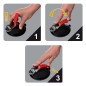 ProPlus Ventosas con anillos y 4 ganchos en forma de S 2 unidades ProPlus Ventosas con anillos y 4 ganchos en forma de S 2 unidades