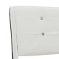 vidaXL Cama con colchón cuero sintético blanco 140x200 cm vidaXL Cama con colchón cuero sintético blanco 140x200 cm