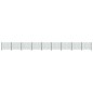 vidaXL Panel de valla con postes de hierro verde 15,3x1,2 m vidaXL Panel de valla con postes de hierro verde 15,3x1,2 m