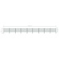 vidaXL Panel de valla con postes de hierro verde 15,3x1,2 m vidaXL Panel de valla con postes de hierro verde 15,3x1,2 m