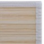 vidaXL Alfombras rectangulares de bambú natural 2 unidades 120x180 cm vidaXL Alfombras rectangulares de bambú natural 2 unidades 120x180 cm