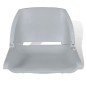 vidaXL Asiento barco respaldo plegable sin cojín 2uds gris 41x51x48 cm vidaXL Asiento barco respaldo plegable sin cojín 2uds gris 41x51x48 cm