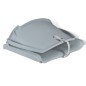 vidaXL Asiento barco respaldo plegable sin cojín 2uds gris 41x51x48 cm vidaXL Asiento barco respaldo plegable sin cojín 2uds gris 41x51x48 cm