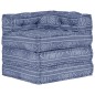 vidaXL Puf modular de tela Indigo vidaXL Puf modular de tela Indigo