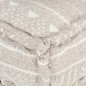 vidaXL Puf modular de tela beige vidaXL Puf modular de tela beige