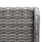 vidaXL Sofás de esquina de jardín 2 piezas ratán PE gris vidaXL Sofás de esquina de jardín 2 piezas ratán PE gris