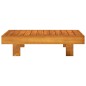 vidaXL Muebles de jardín 2 pzas cojines madera acacia gris oscuro vidaXL Muebles de jardín 2 pzas cojines madera acacia gris oscuro