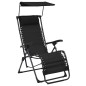 vidaXL Sillas plegables 2 unidades textilene negro vidaXL Sillas plegables 2 unidades textilene negro