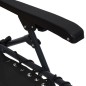 vidaXL Sillas plegables 2 unidades textilene negro vidaXL Sillas plegables 2 unidades textilene negro