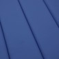 vidaXL Cojín de tumbona de tela Oxford azul 200x60x3 cm vidaXL Cojín de tumbona de tela Oxford azul 200x60x3 cm
