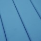 vidaXL Cojín de tumbona de tela Oxford azul 200x60x3 cm