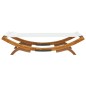 vidaXL Tumbona de madera maciza curvada crema 100x188,5x44 cm vidaXL Tumbona de madera maciza curvada crema 100x188,5x44 cm