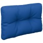 vidaXL Cojín para sofá de palets de tela azul 60x40x12 cm vidaXL Cojín para sofá de palets de tela azul 60x40x12 cm