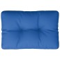 vidaXL Cojín para sofá de palets de tela azul 60x40x12 cm vidaXL Cojín para sofá de palets de tela azul 60x40x12 cm