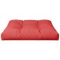 vidaXL Cojín para sofá de palets de tela rojo 70x70x12 cm vidaXL Cojín para sofá de palets de tela rojo 70x70x12 cm