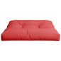 vidaXL Cojín para sofá de palets de tela rojo 70x70x12 cm vidaXL Cojín para sofá de palets de tela rojo 70x70x12 cm