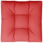 vidaXL Cojín para sofá de palets de tela rojo 70x70x12 cm vidaXL Cojín para sofá de palets de tela rojo 70x70x12 cm