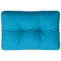 vidaXL Cojín para sofá de palets de tela azul 50x40x12 cm vidaXL Cojín para sofá de palets de tela azul 50x40x12 cm