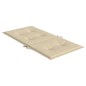 vidaXL Cojín de silla de jardín respaldo bajo 6 uds tela Oxford beige vidaXL Cojín de silla de jardín respaldo bajo 6 uds tela Oxford beige