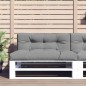 vidaXL Cojín para sofá de palets tela gris 120x40x12 cm vidaXL Cojín para sofá de palets tela gris 120x40x12 cm