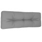 vidaXL Cojín para sofá de palets tela gris 120x40x12 cm vidaXL Cojín para sofá de palets tela gris 120x40x12 cm