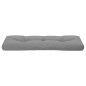 vidaXL Cojín para sofá de palets tela gris 120x40x12 cm vidaXL Cojín para sofá de palets tela gris 120x40x12 cm